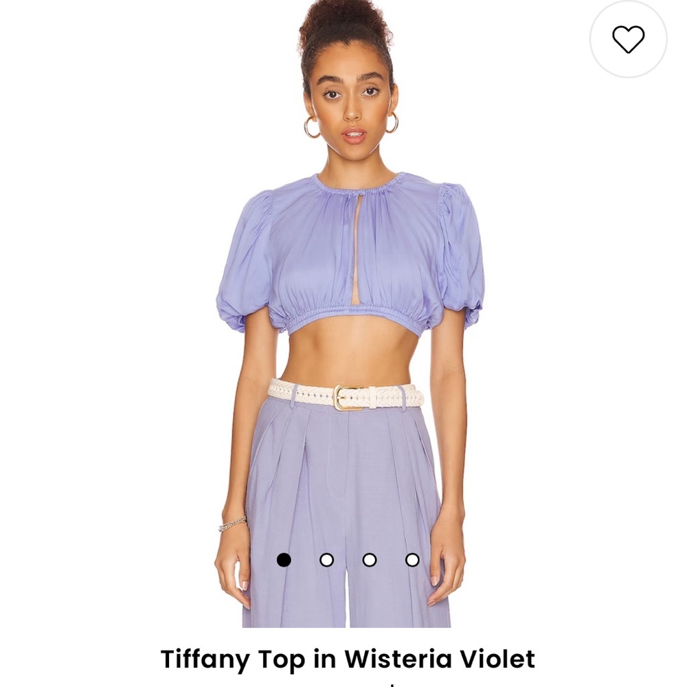 Anna Nata (Revolve) Tiffany Crop Top
